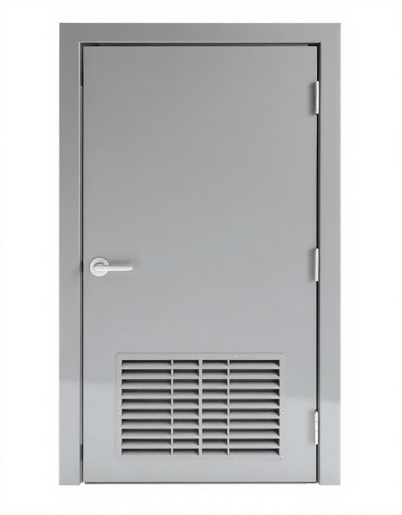 Louvered Ventilation Door — Sina Industries